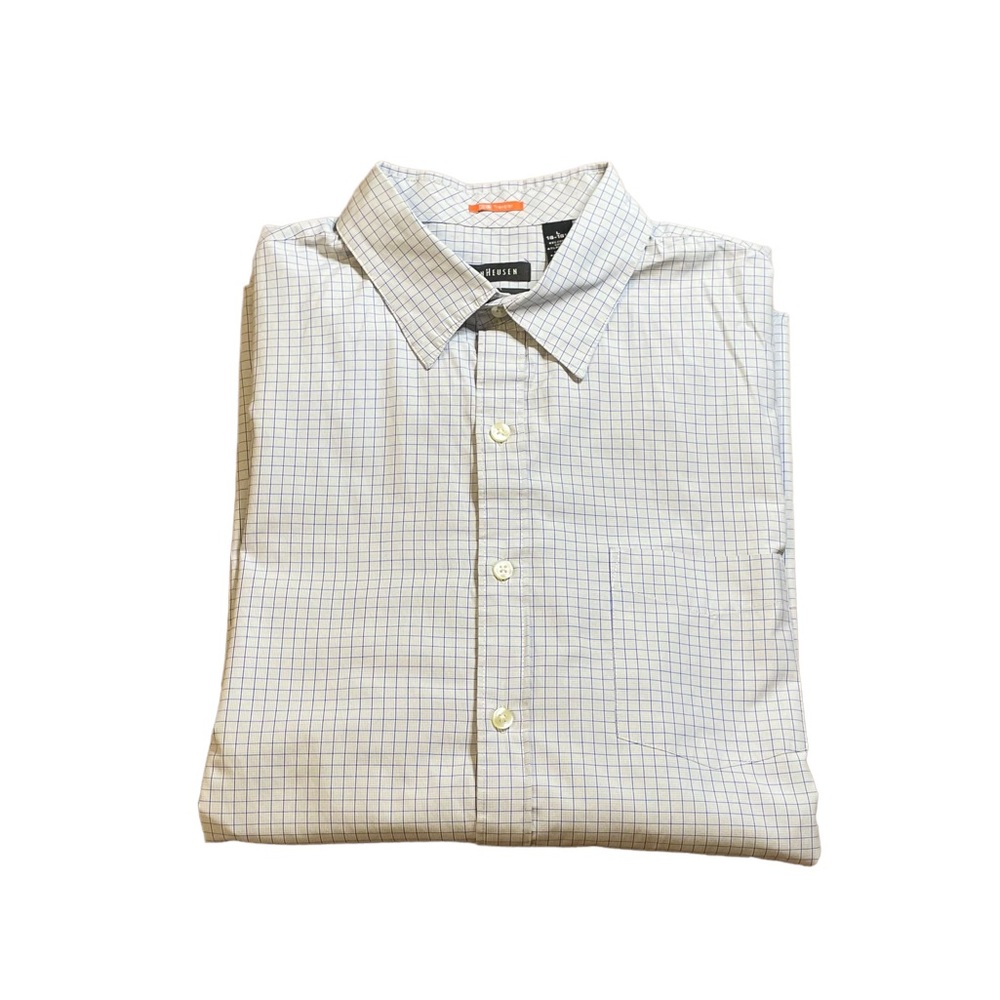 Gray and Blue Van Heusen Button Down